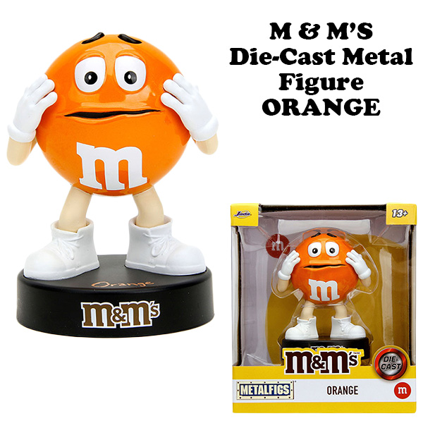 m&m's ダイキャストメタルフィギュア オレンジ