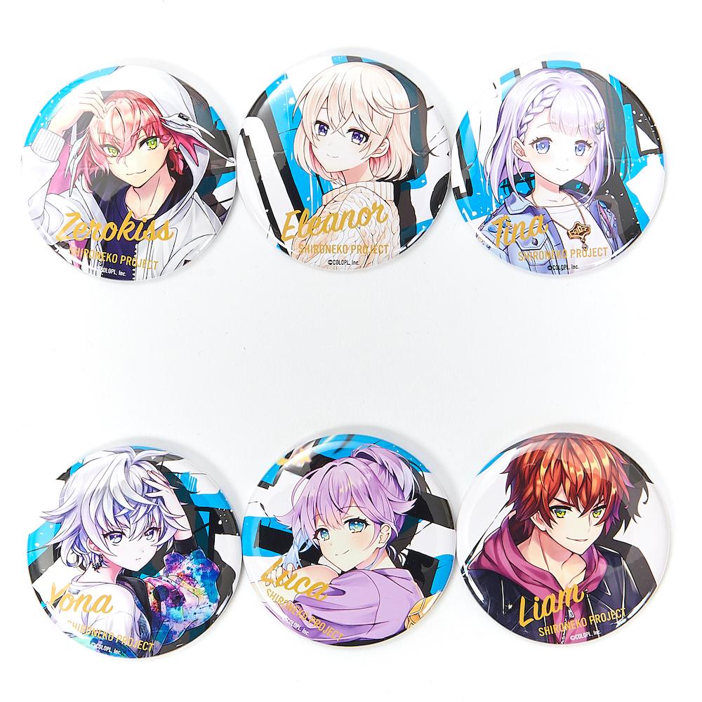 白猫プロジェクト 描き下ろし缶バッジ（全6種） – Tokyo Otaku Mode