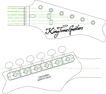 KingTone】キングトーンギターKingToneGuitars 日本製ストラトタイプの