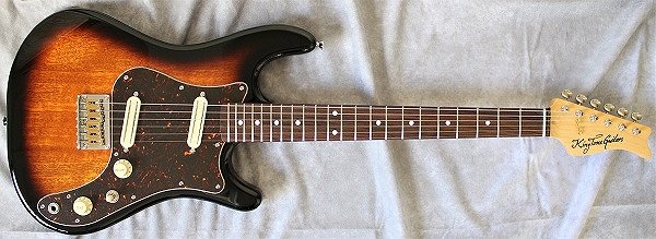 国産ショートスケールギター ストラトキャスター×ムスタングタイプ