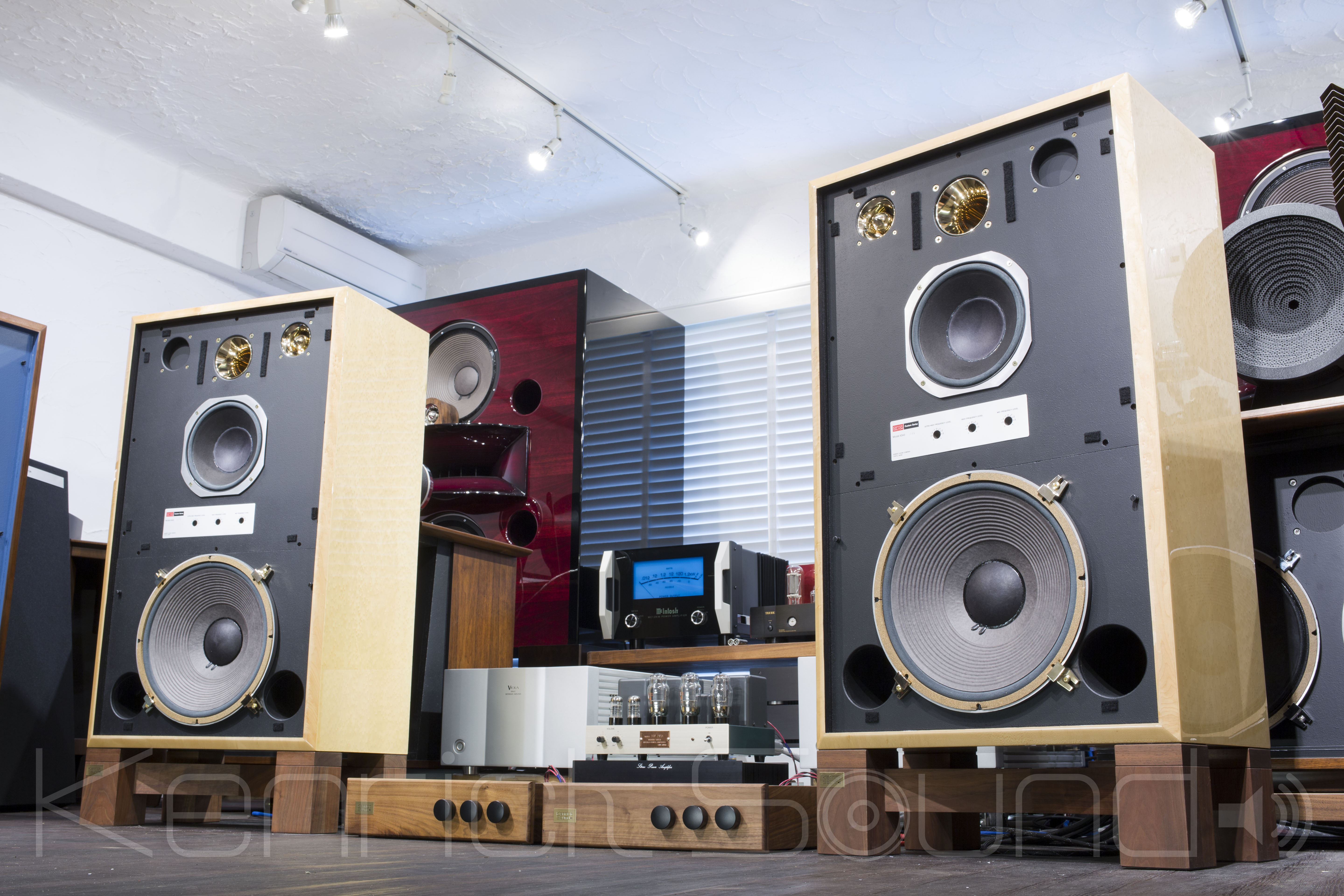 KRS 4343 新品キャビネット JBLアルニコ再着磁 最高峰ネットワーク