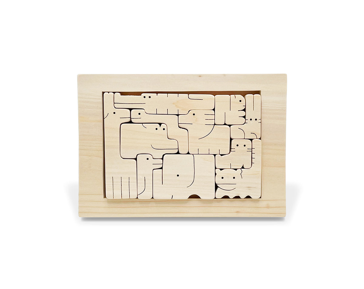 NOTOHIBAKARA「動物パズル」 – じのもんギフトバコ / じのもん