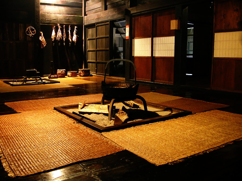 白川郷の民家の様子