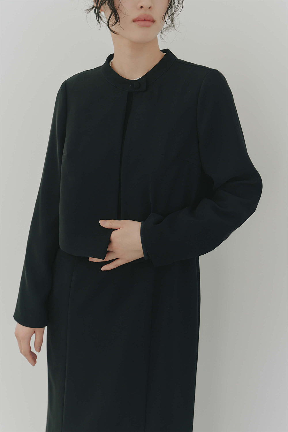 kaene公式オンラインストア バックタックジャケット / 005347 ブラック