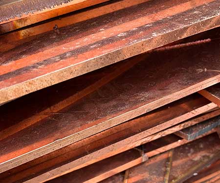 上銅の買取り価格-株式会社金広商事-特一号銅、ピカ銅・電線銅線の