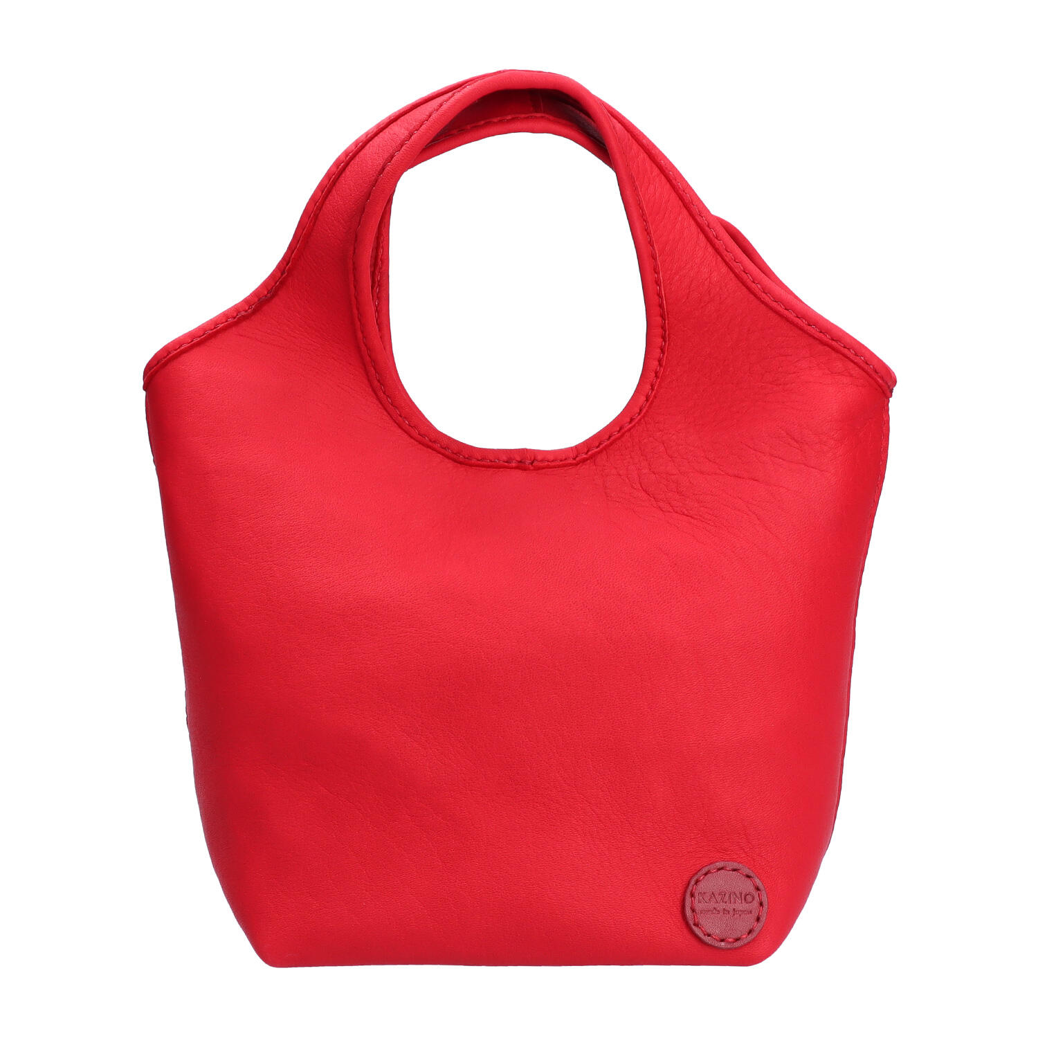 総手縫い 鹿革 ミニトートバッグ | 株式会社 KAZINO leather works