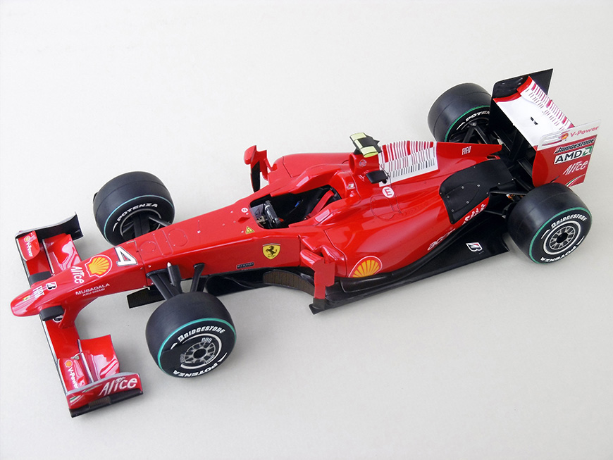 タミヤ1/20フェラーリF60 完成