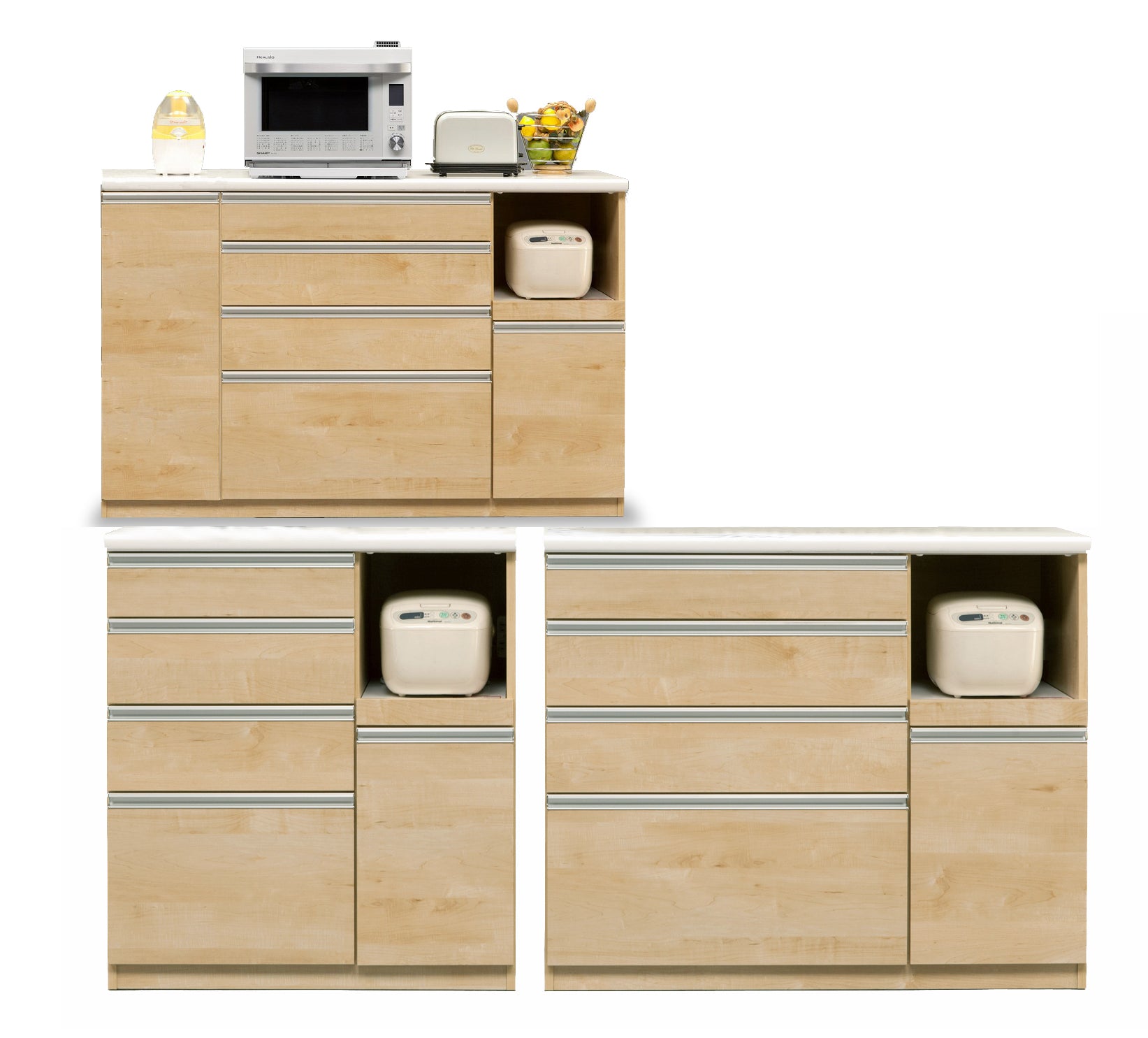 キッチンカウンター エデン メープル – 木下家具