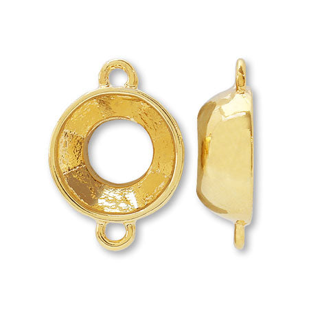 キャスト石座 ＃1088用 2カン付 ゴールド – 貴和製作所オンラインストア