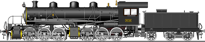 9750形 蒸気機関車