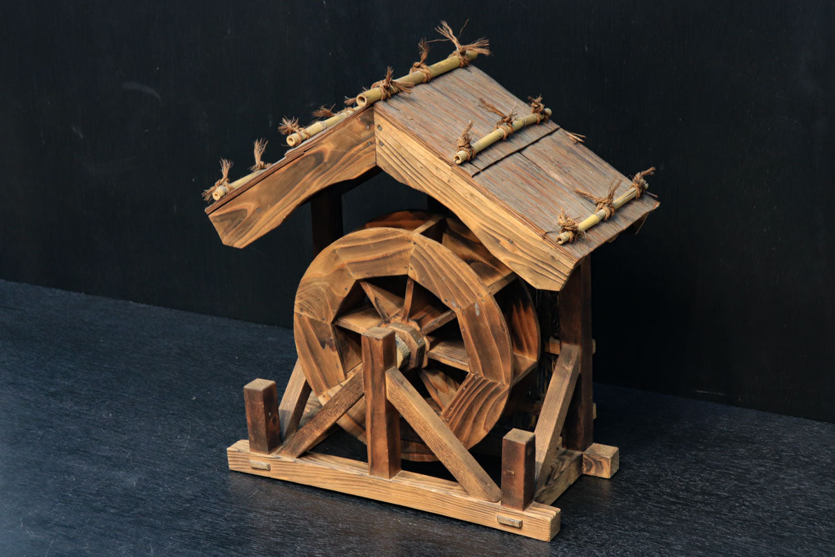 木製の水車の置物 DC4961 – 古福庵 [ KOFUKUAN ] オンラインストア