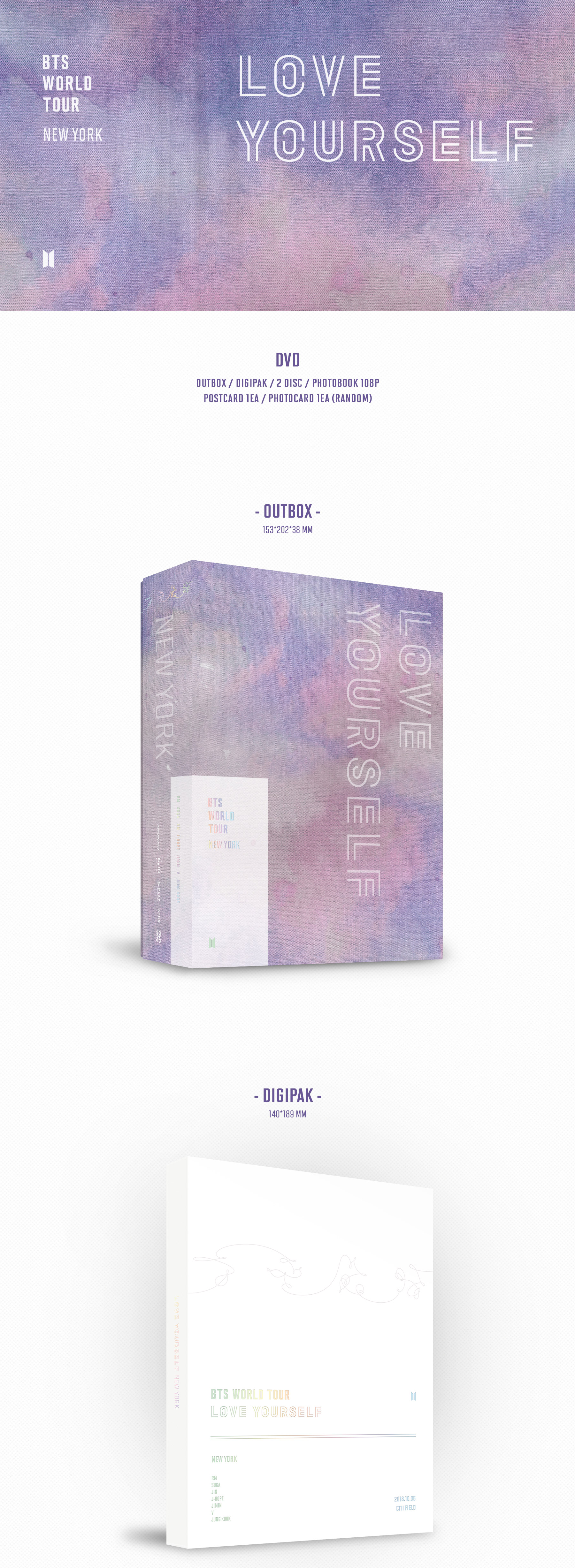 Watch BTS - BTS Love Yourself NEW YORK DVD + RM トレカ Love