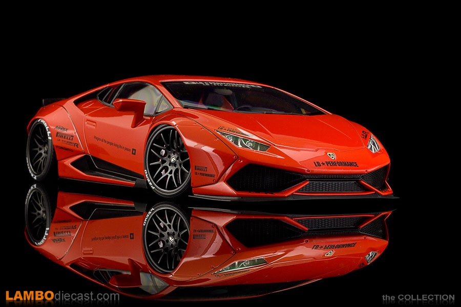 The 1/18 Lamborghini Huracan LB-Works from AUTOart, a review by