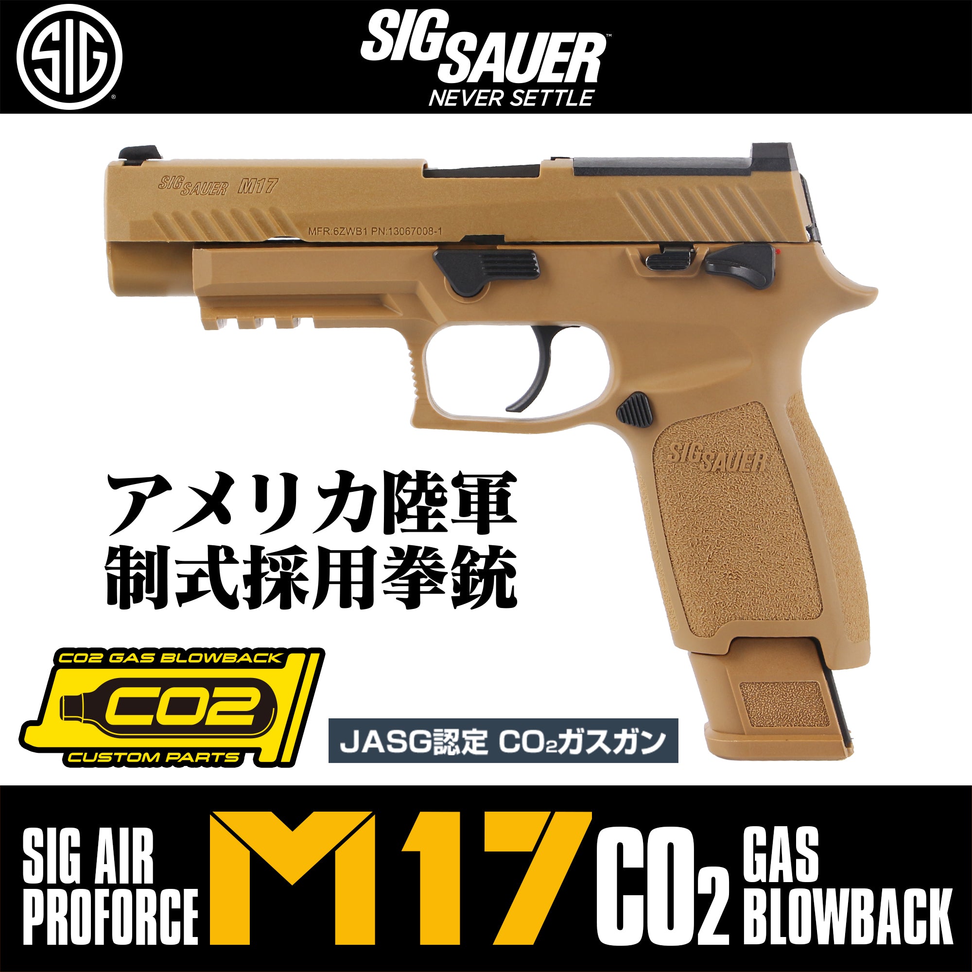 SIG SAUER ProForce M17 CO2 GBB