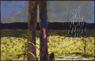 フィリップス・コレクションのジョルジュ・ブラック｜驟雨｜鳥