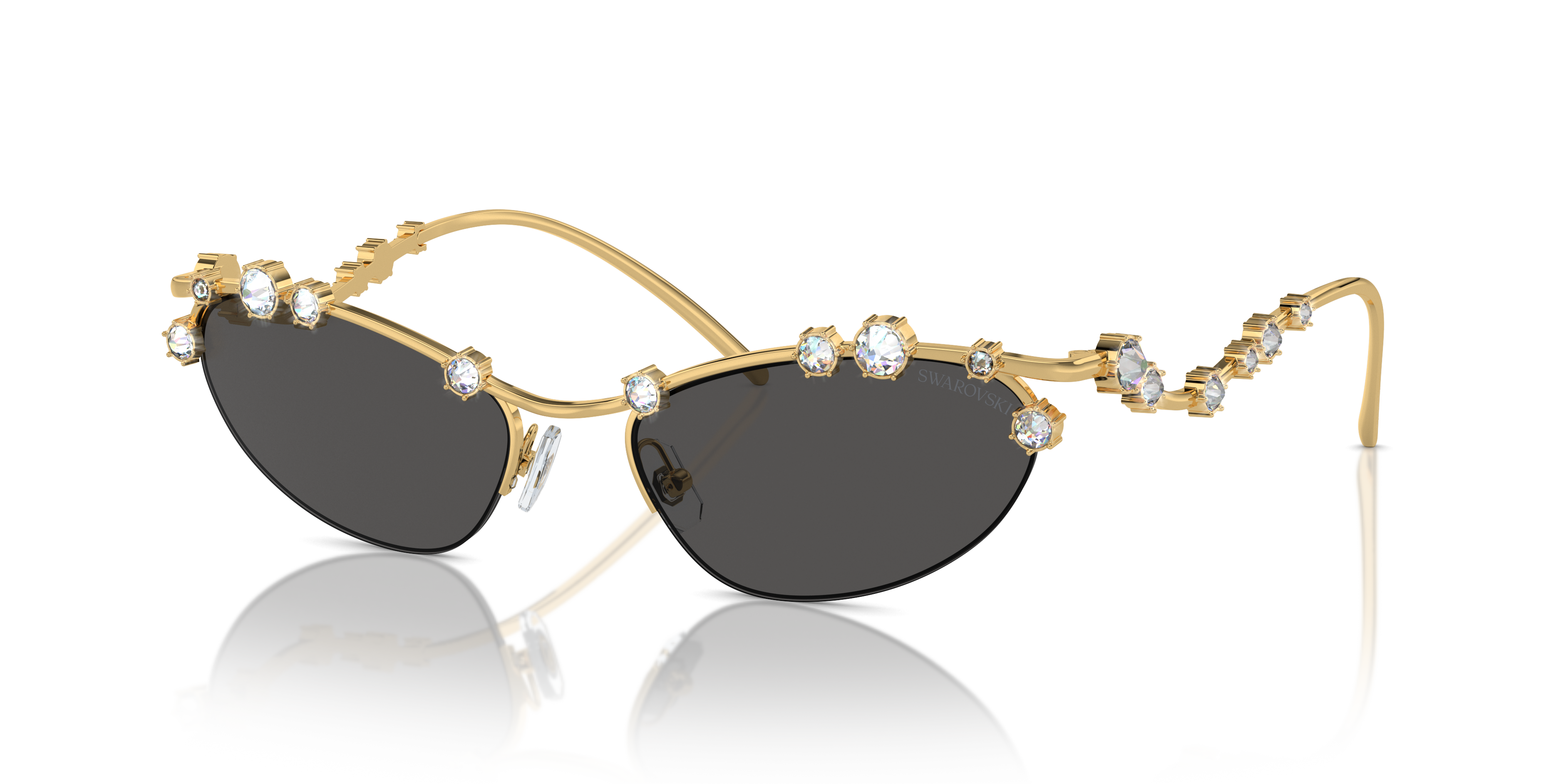 Swarovski SK7016 400487 Gold Sunglasses for Woman – LookerOnline
