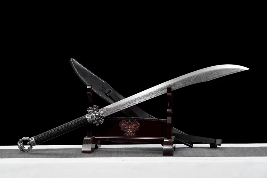 魔兽斩马刀- 龙泉刀剑网_传统宝剑_手工菜刀_武士刀_清剑_唐剑_厂家官网
