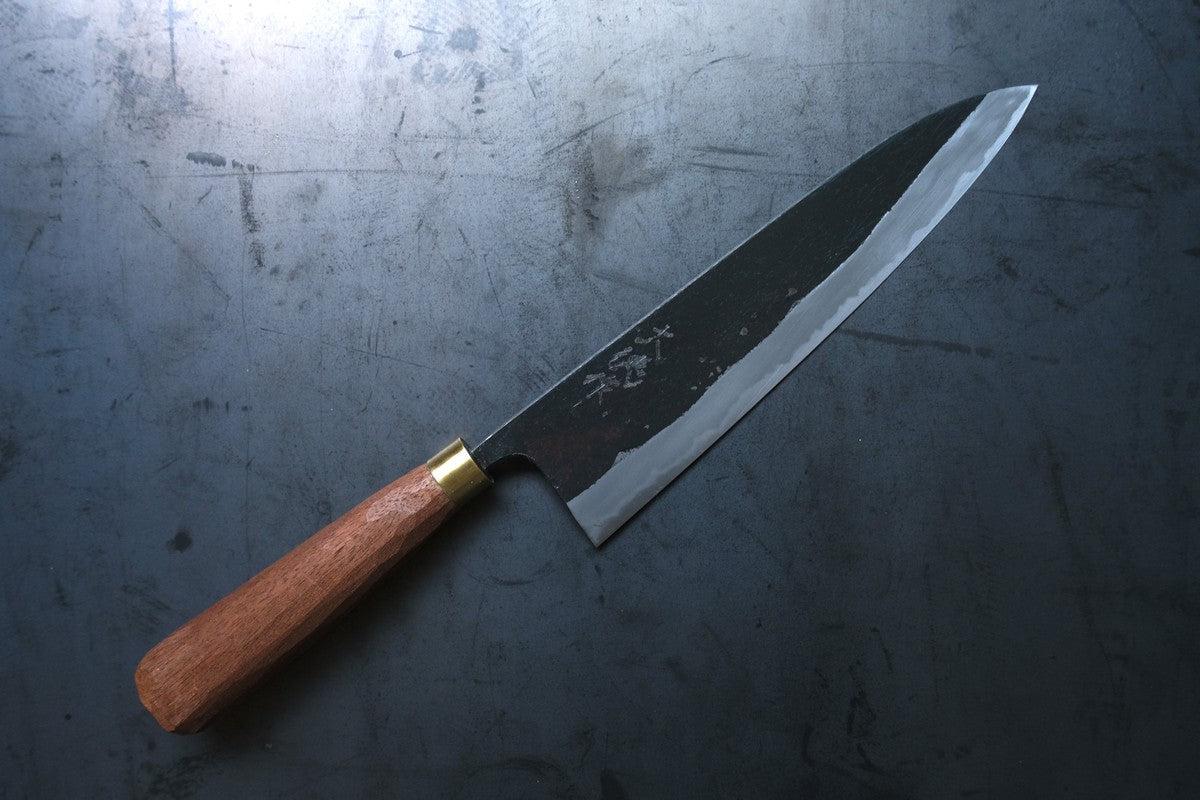 黒打ち牛刀 210mm 赤畠大徳 – PINT_MN