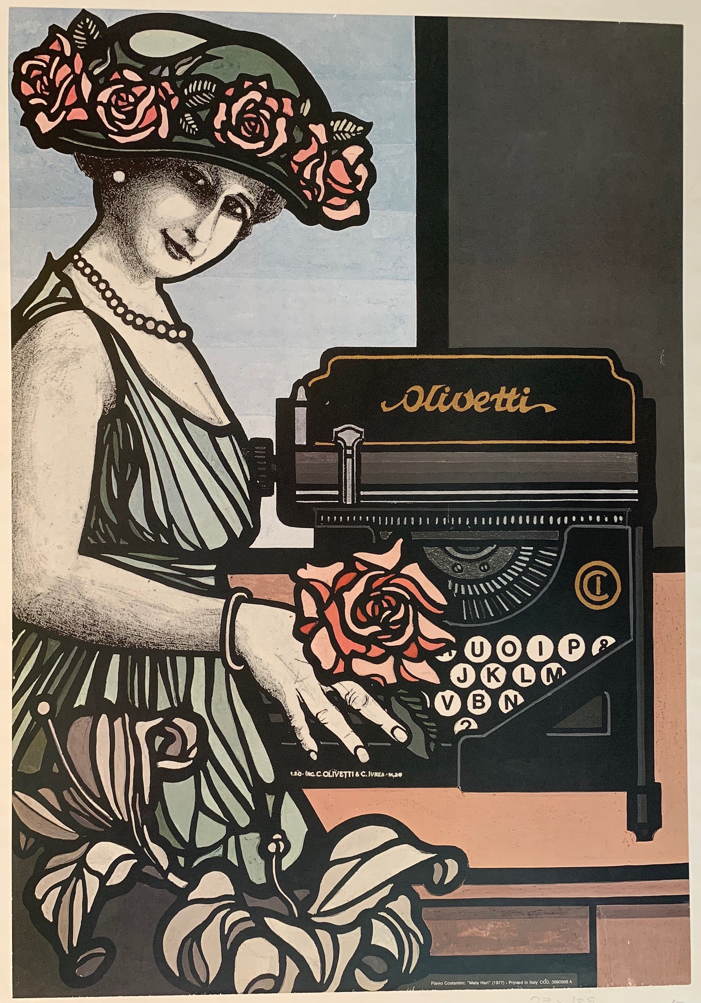 Olivetti Typewriter – Poster Museum