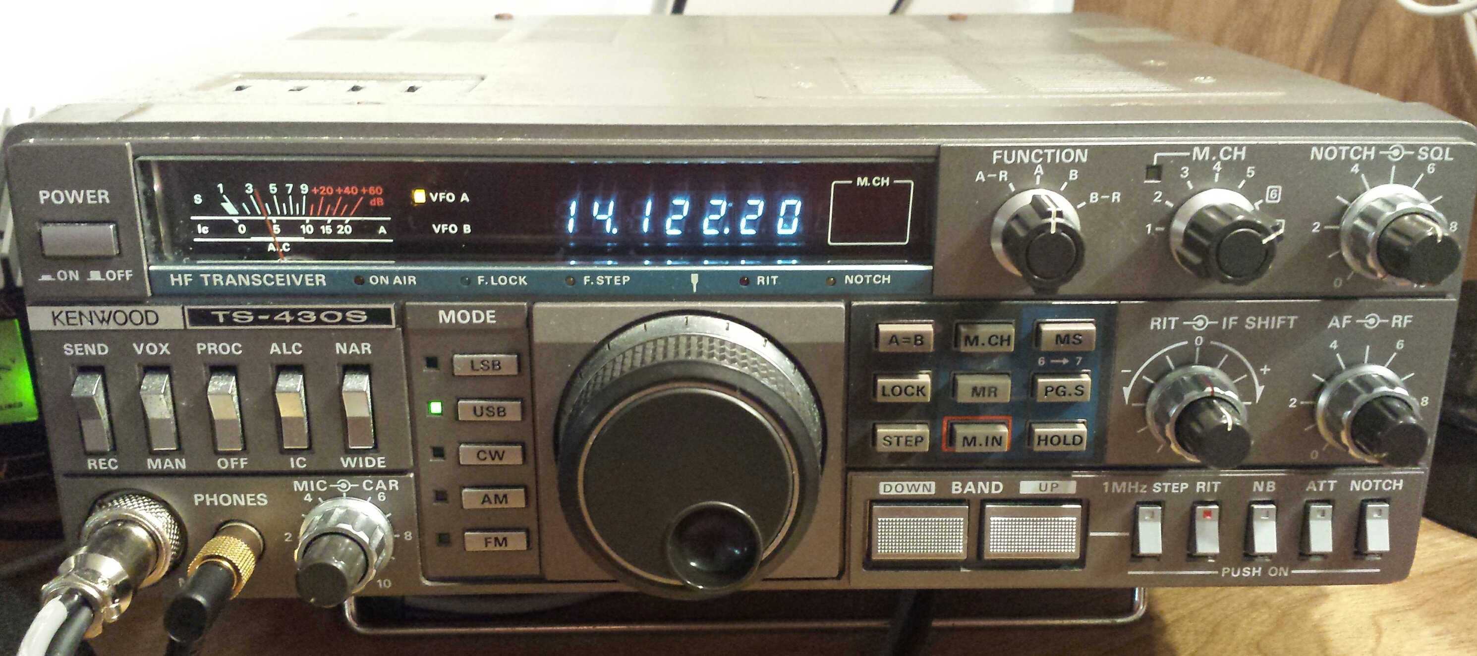 My New (to me) Kenwood TS-430S | W4XXV- My Amateur Radio Adventures