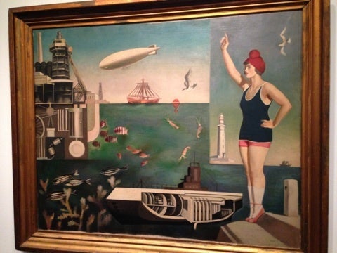 美術にぶるっ！ 〜会いたかった古賀春江の「海」 | 菅原初代