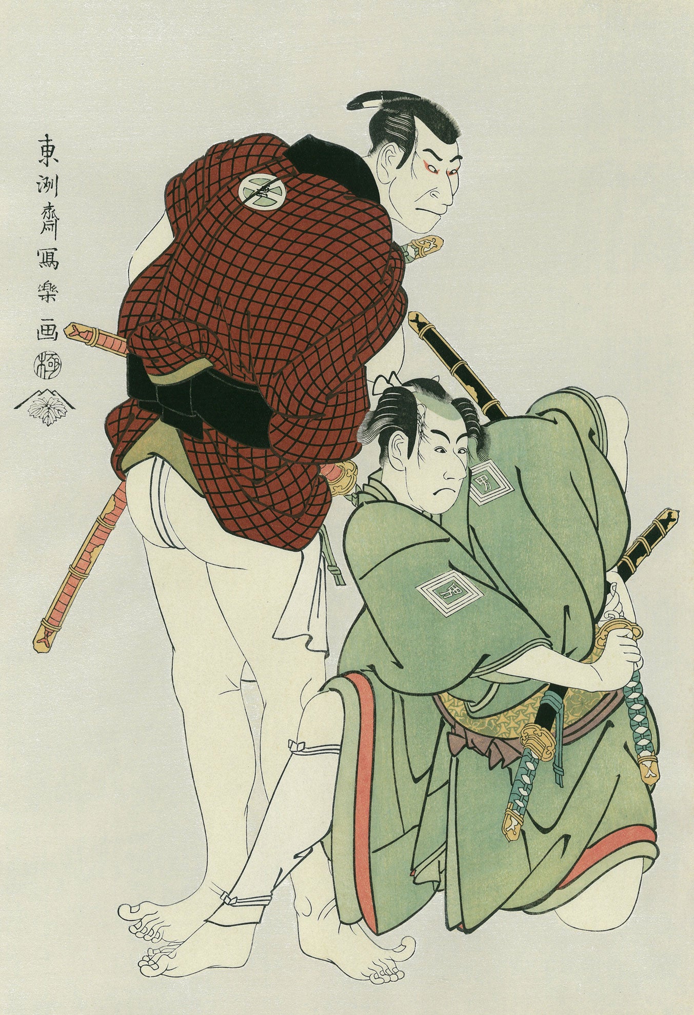 Toshusai Sharaku（東洲斎写楽） 東洲斎写楽「市川男女蔵 三代目大谷鬼