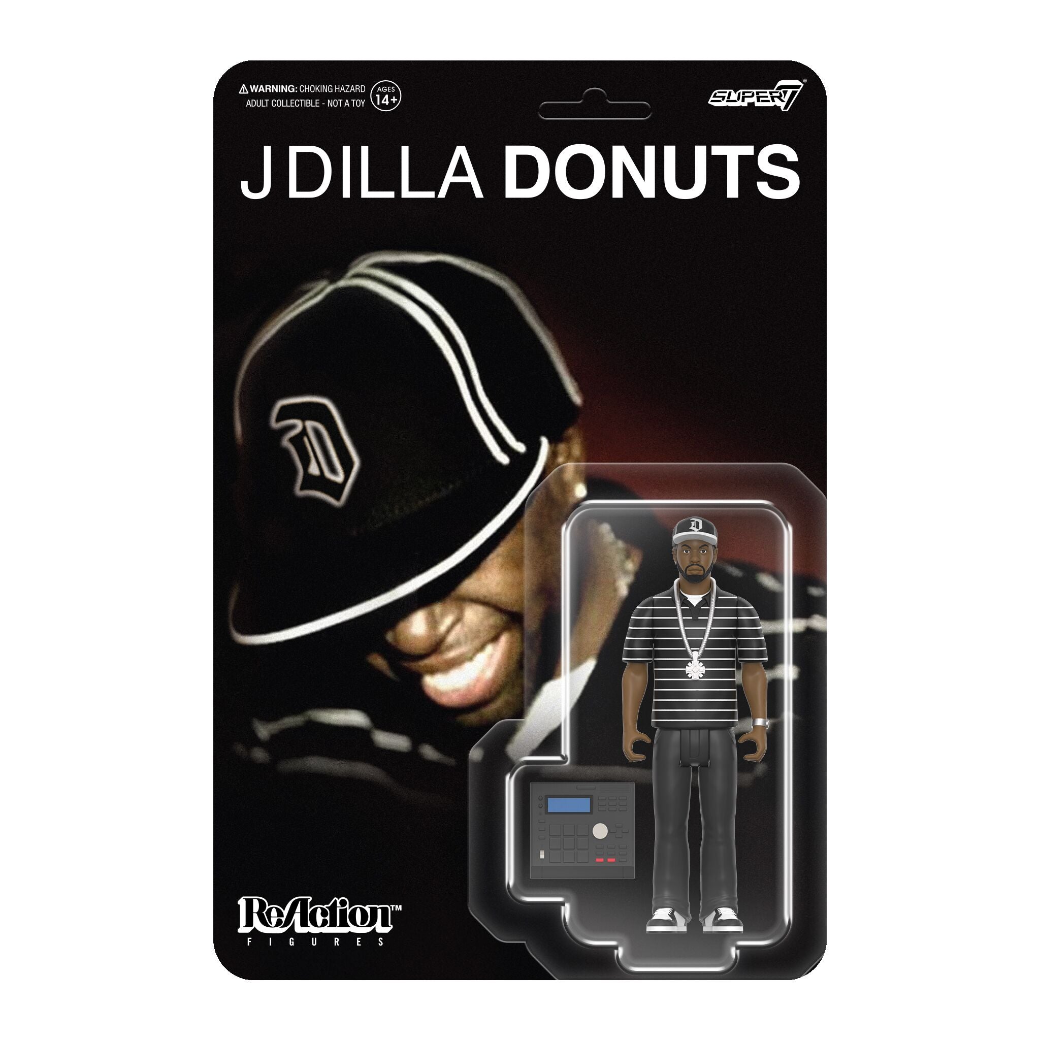 J Dilla ReAction Figures Wave 01 - J Dilla (Donuts - Smile Album Cover