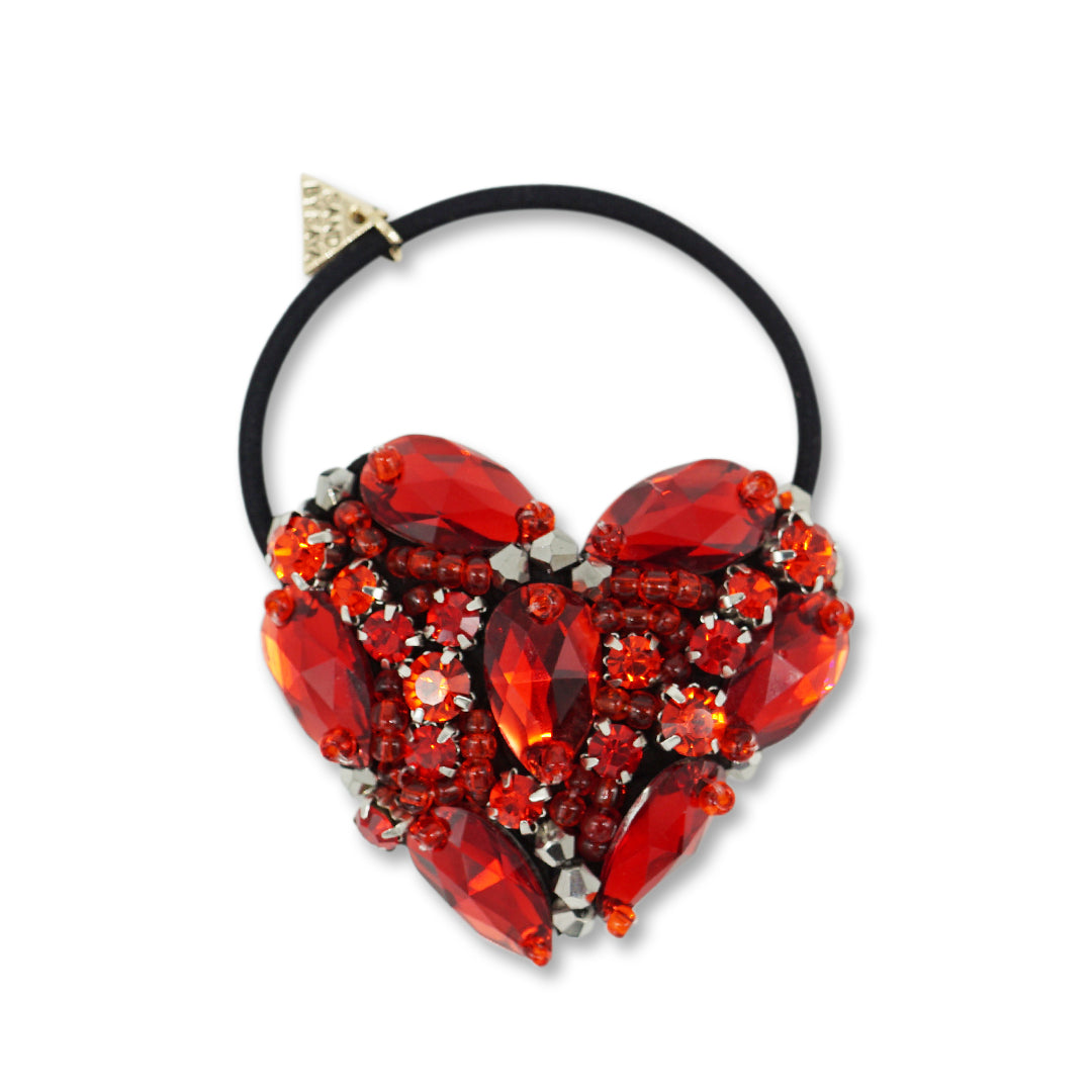 JP】Red heart Hair Bandヘアゴム|【公式】Sand by Saya Japan(サンド