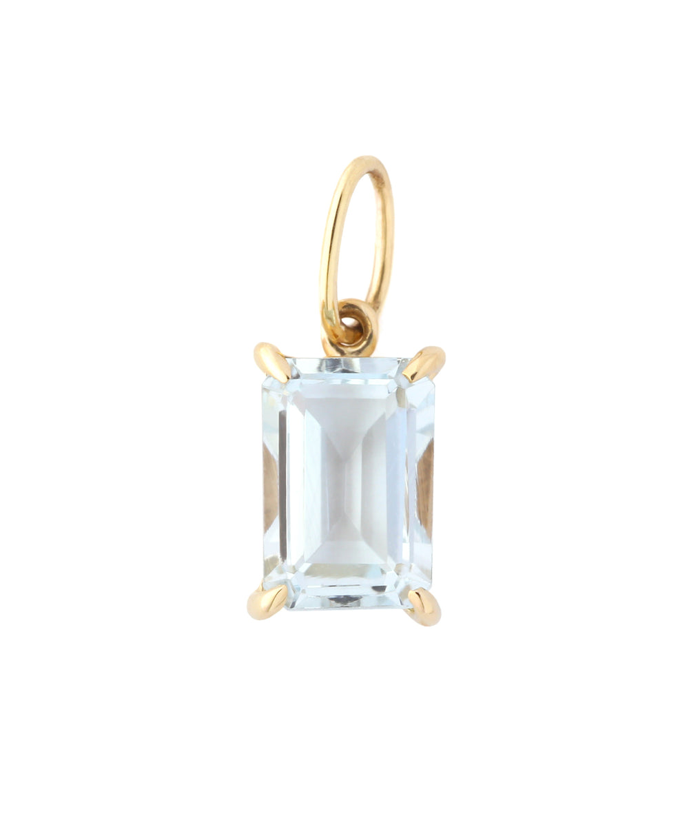 SIENA ROSE】バースデーストーン・ネックチャーム[3月・アクアマリン