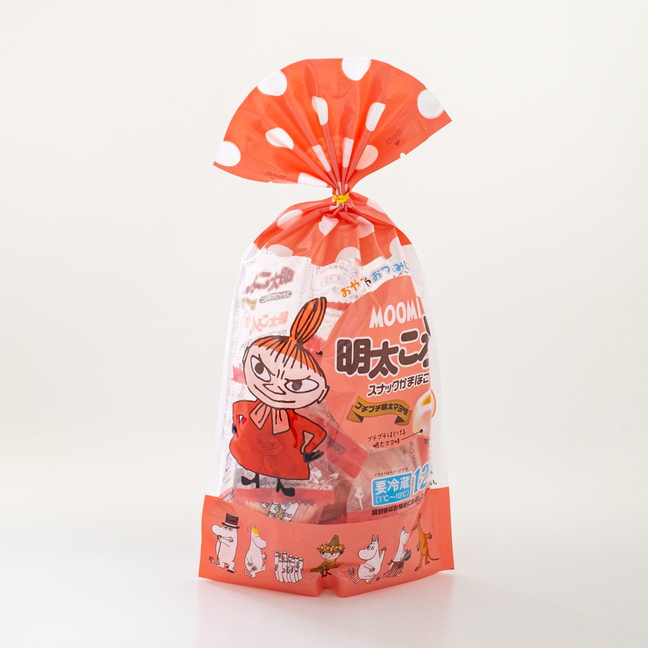 ムーミン谷のおやつ 明太(めんたい)ころん – 藤光海風堂オンラインショップ