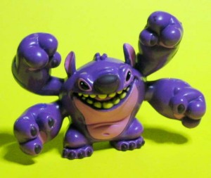 消えた光線銃スティッチ～PVCセット『リロ＆スティッチ・ザ・シリーズ