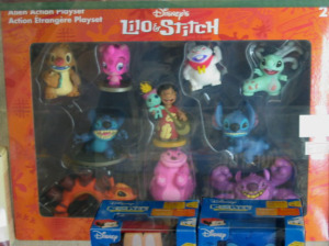 消えた光線銃スティッチ～PVCセット『リロ＆スティッチ・ザ・シリーズ