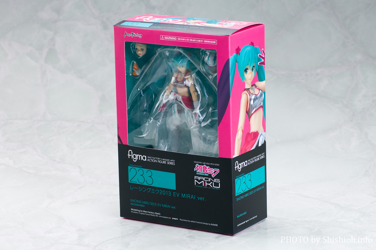 レビュー】 マックスファクトリー figma 233 レーシングミク2013 EV