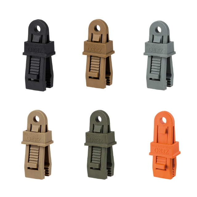 ZERO（ゼロ）アリゲーター クリップ[6色][多目的 クリップ][シートや