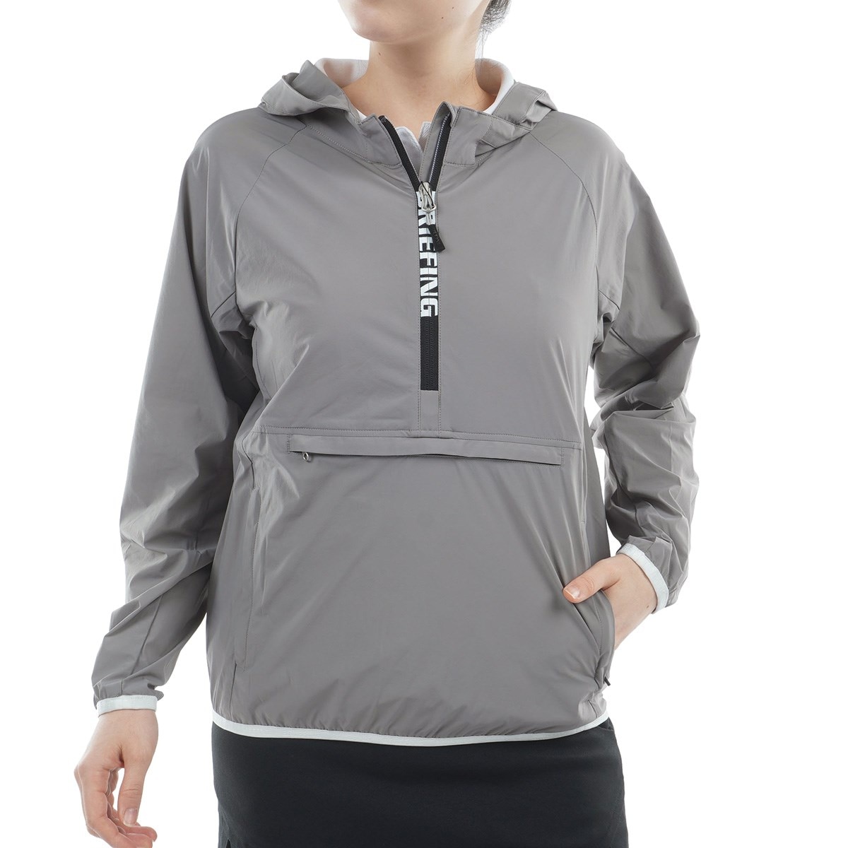 ストレッチ ポケッタブルウインド アノラックジャケット レディス