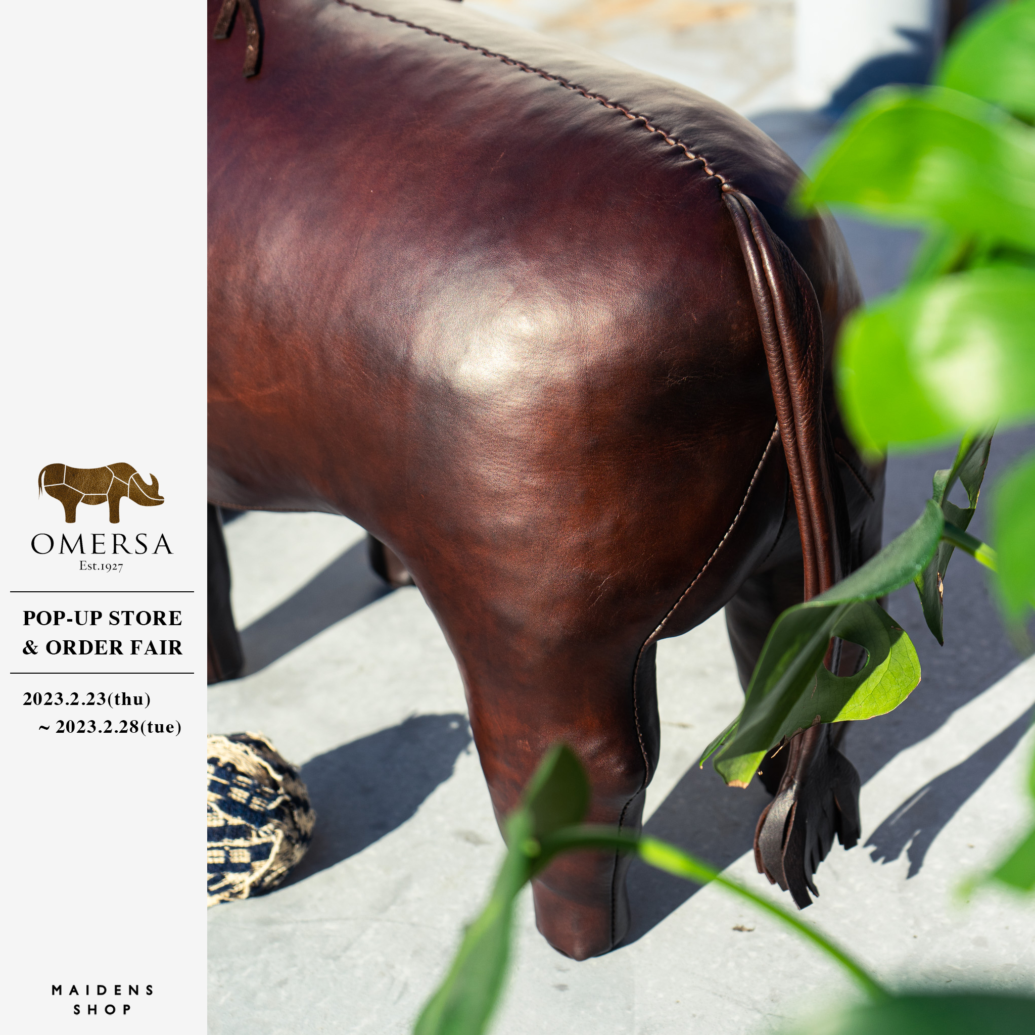 OMERSA POP-UP STORE & ORDER FAIR】 | MAIDENS SHOP | メイデンズショップ