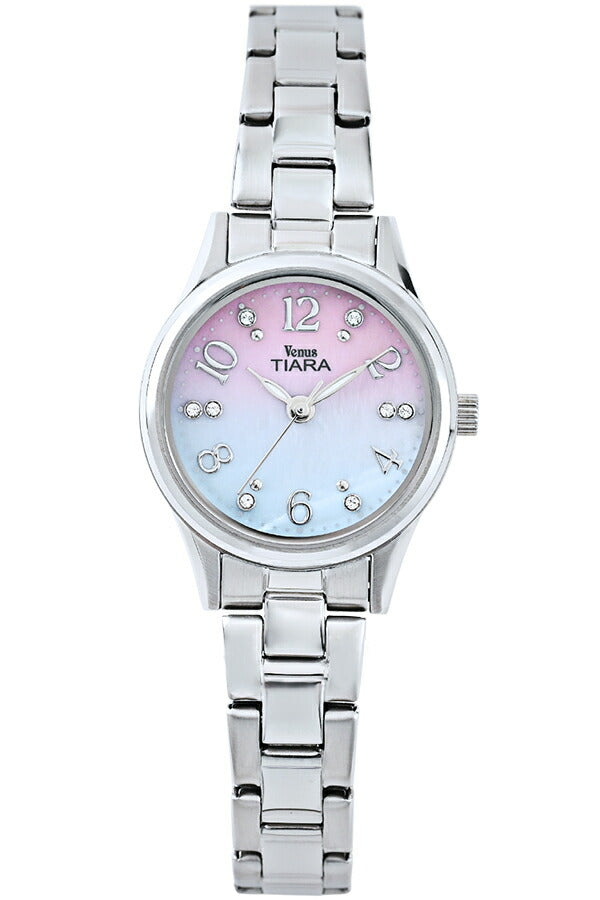 ヴィーナスティアラ 3針モデル VT102-PKBL レディース クオーツ 電池式