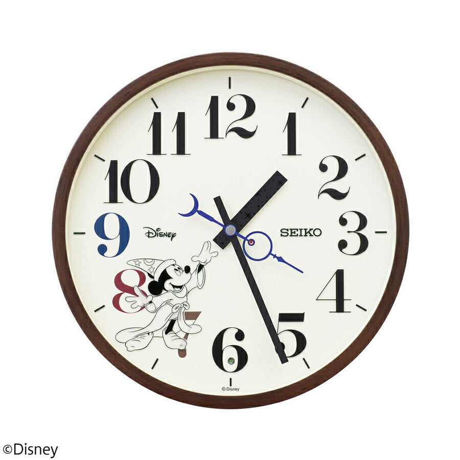 セイコー クロック 大人ディズニー ファンタジア 電波 掛け時計 FS514B