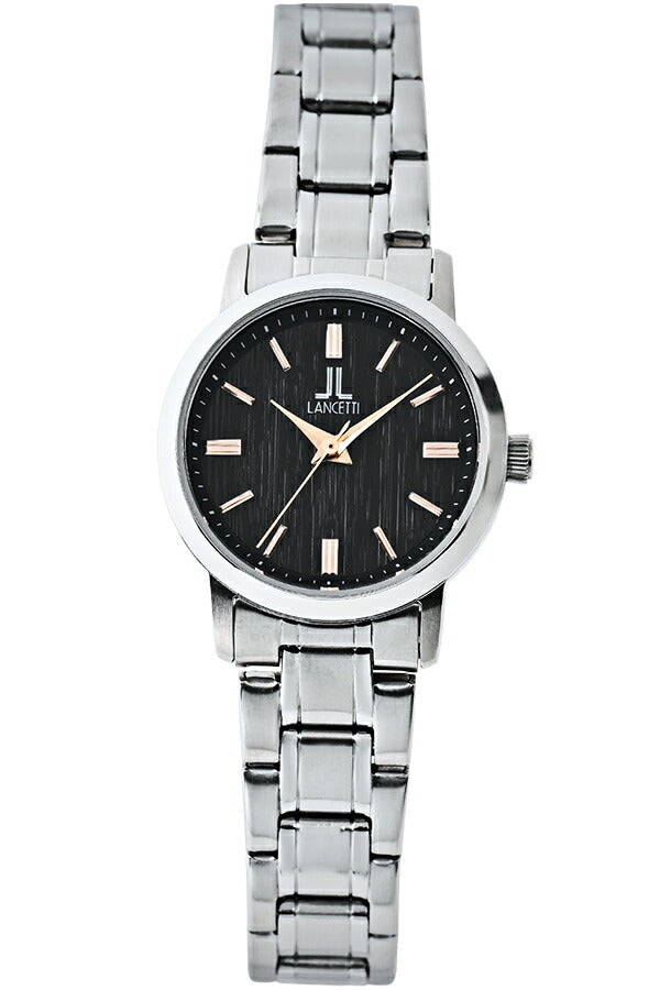 ランチェッティ ソーラー 3針モデル LT6880-BK レディース ブラック