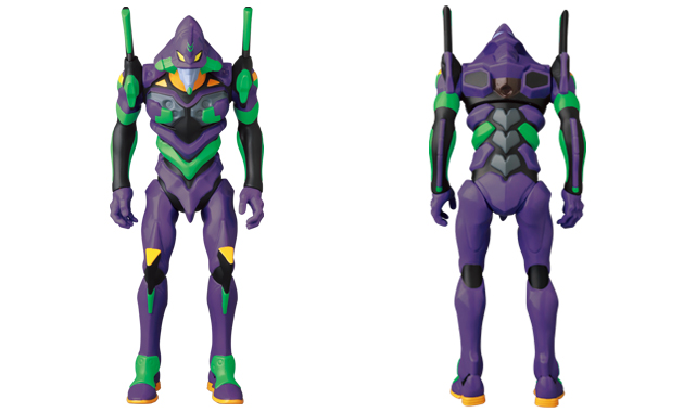 メディコム・トイがソフビ「エヴァ初号機」の通常版と「夜間戦闘版」を