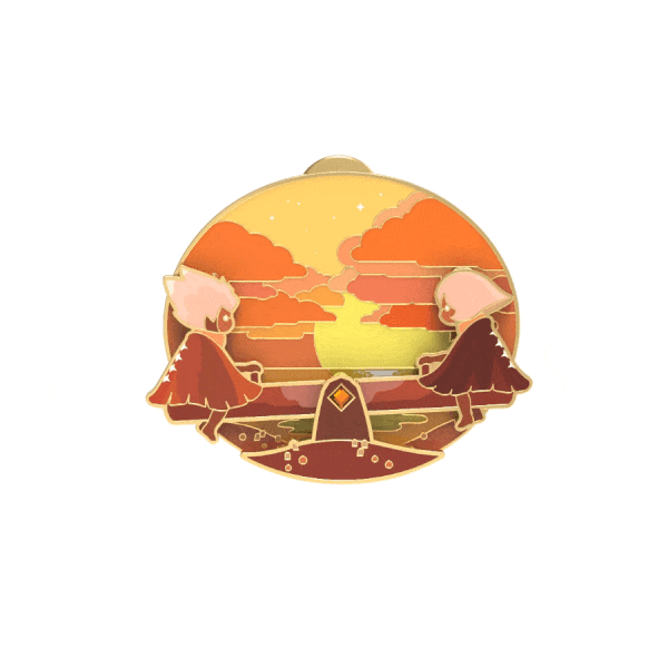 ピンバッジ 愛しみのシーソー – thatskyshop JP