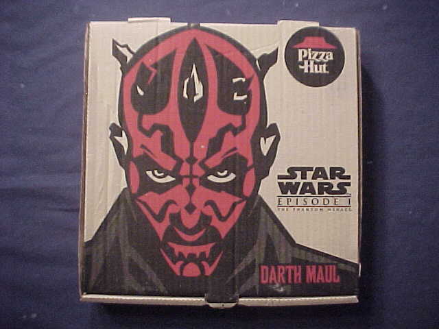 Darth Maul Pizza Box - Star Wars Collectors Archive
