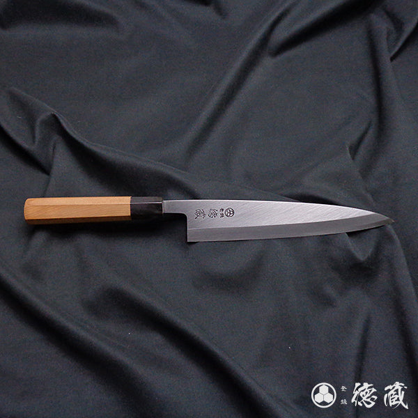 上白鋼 身卸包丁 イチイ八角柄 – 徳蔵刃物 TOKUZO KNIVES