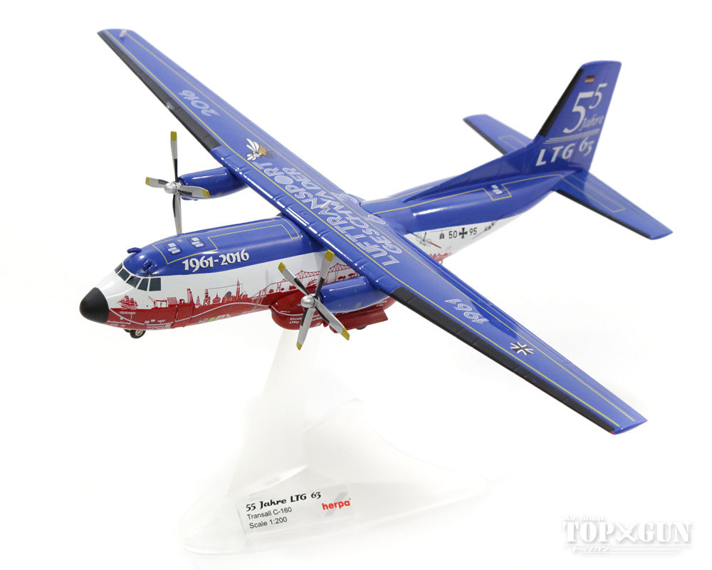 Herpa Wings C-160トランザール ドイツ空軍 第63空輸航空団 特別塗装