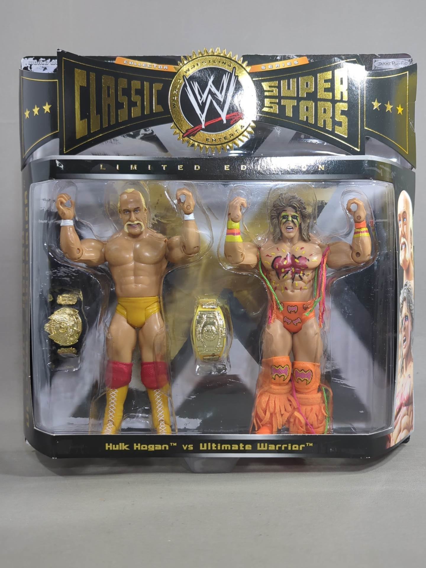 値下げ！ハルクホーガン、アルティメットウォリアー、貯金箱、WWF、WWE