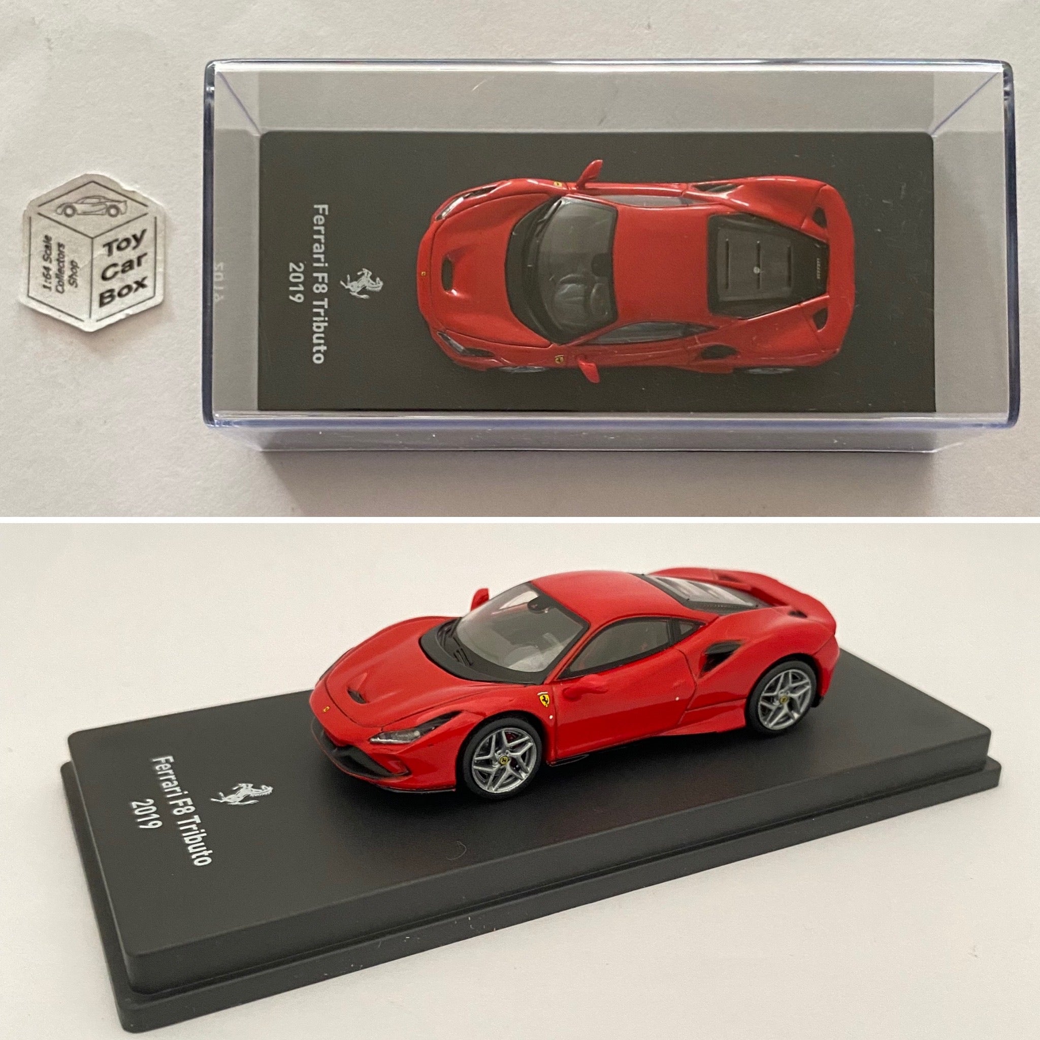 CENTAURIA x IXO - 2019 Ferrari F8 Tribute (Red 1/64 Scale