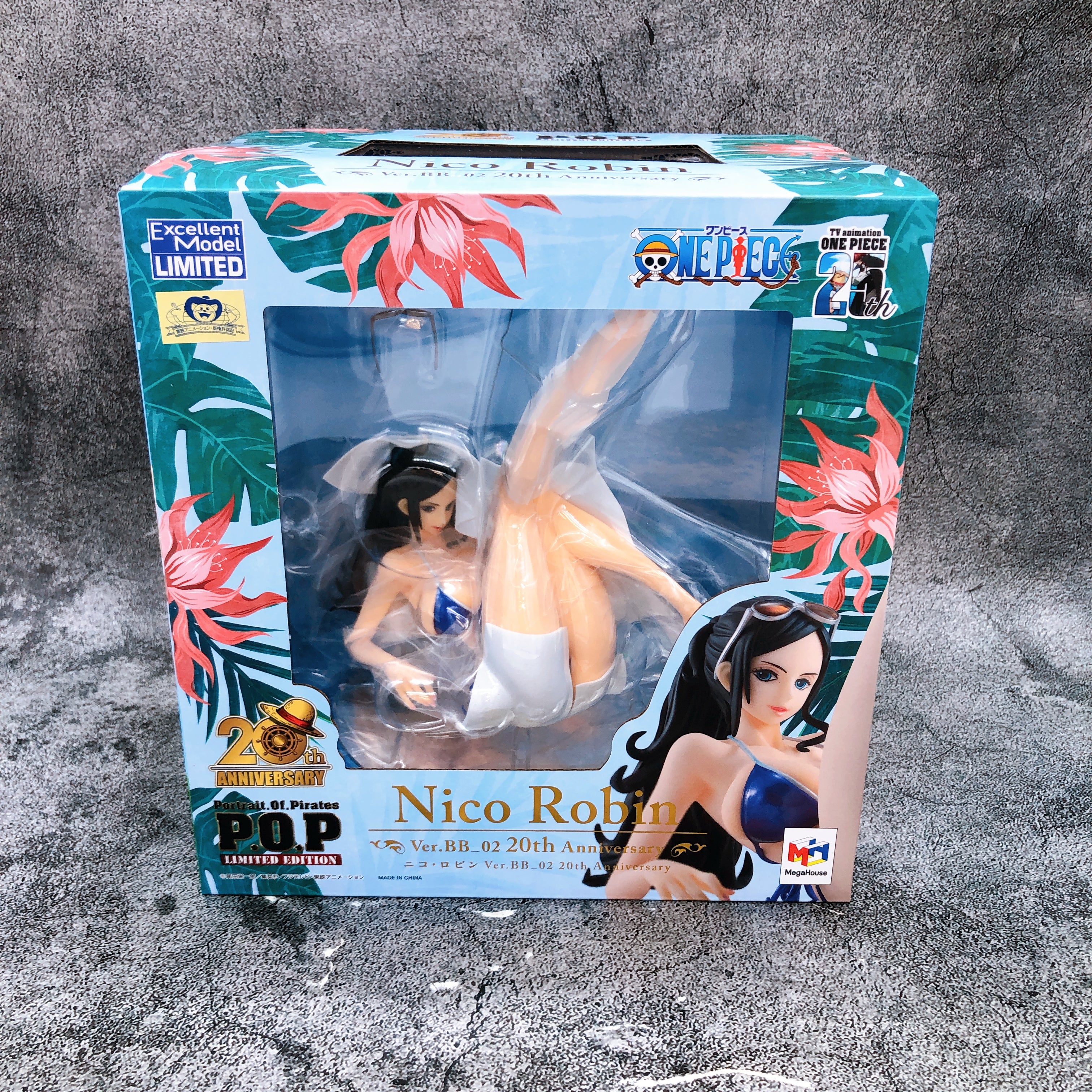 ONE PIECE Nico Robin ver. BB_02 20th Anniversary Figure Portrait Of Pi