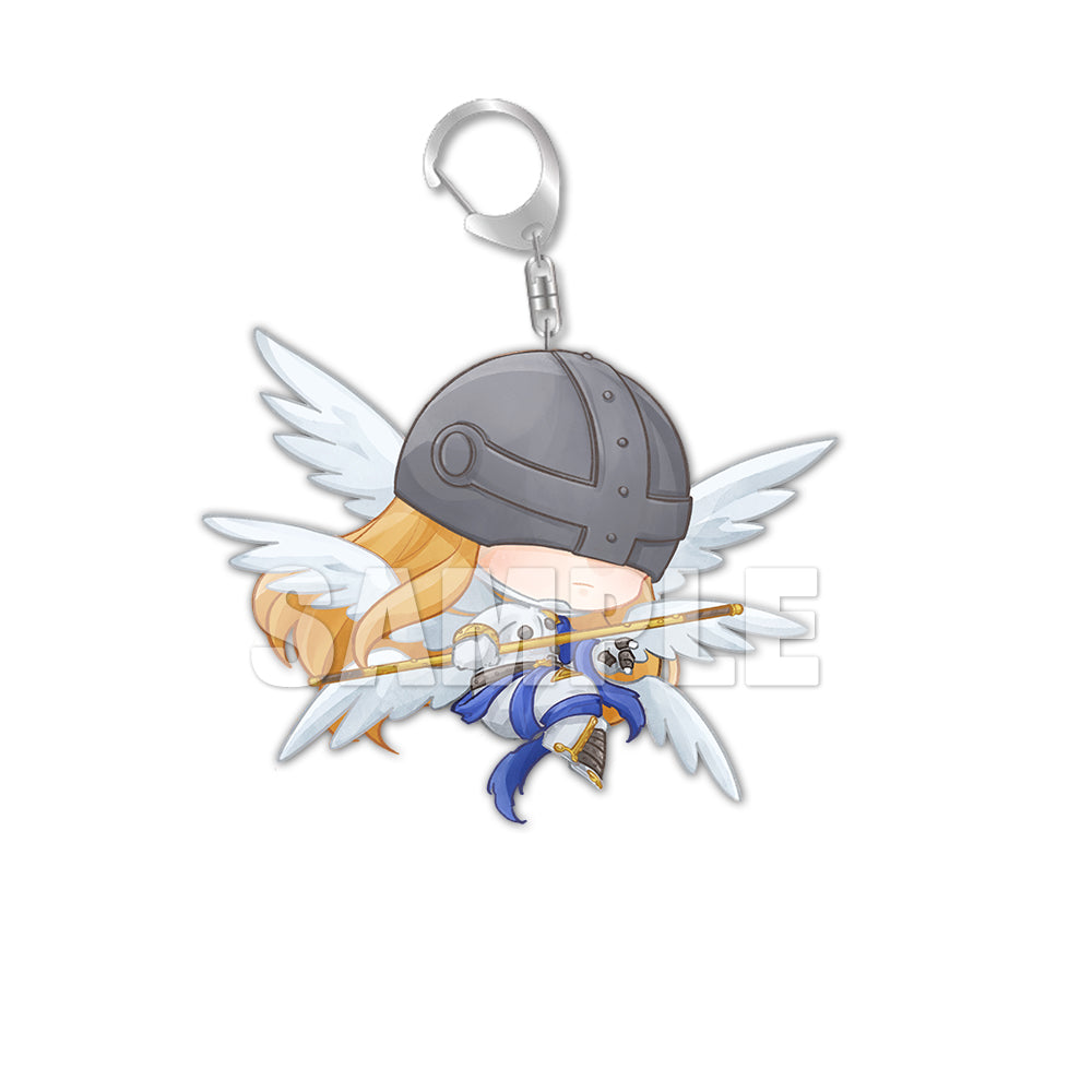 Angemon Chibi Acrylic Keychain – Usagi Draws