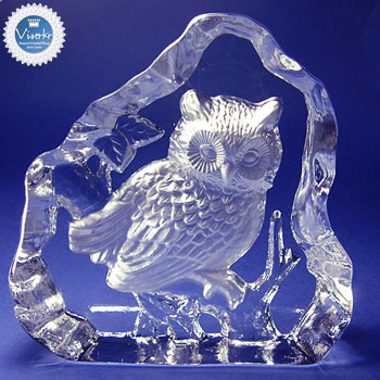 XHCPB-1008 クリスタル盾 型物深彫り フクロウの商品ご注文ページ