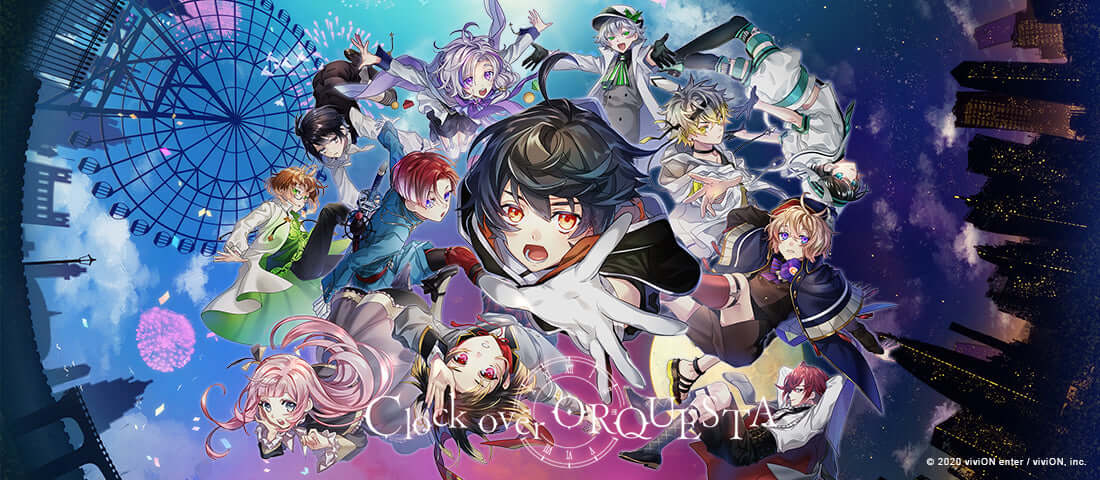 Clock over ORQUESTA – viviON BLUE